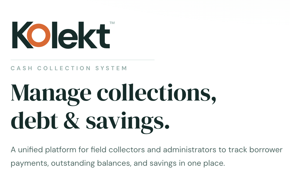 Kolekt Cash Collection System