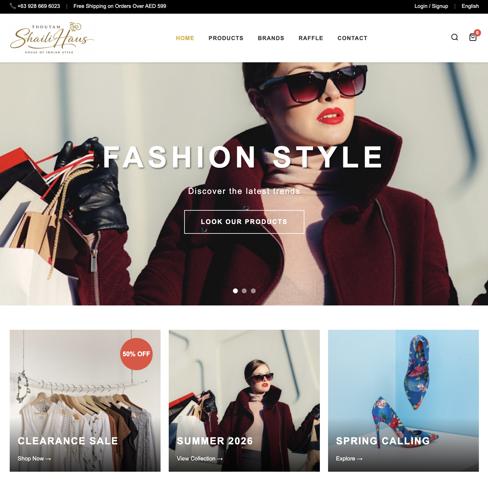 ShailiHaus eCommerce Store